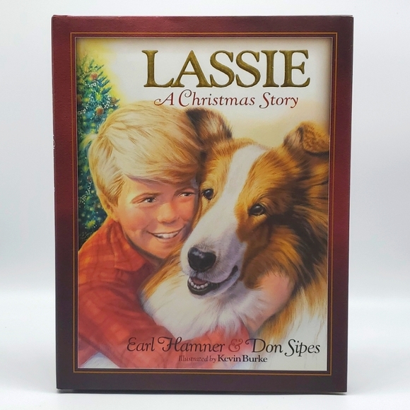 NWOT LASSIE A Christmas Story | Earl Hamner | Don Sipes | Christmas Picture Book - Picture 1 of 4